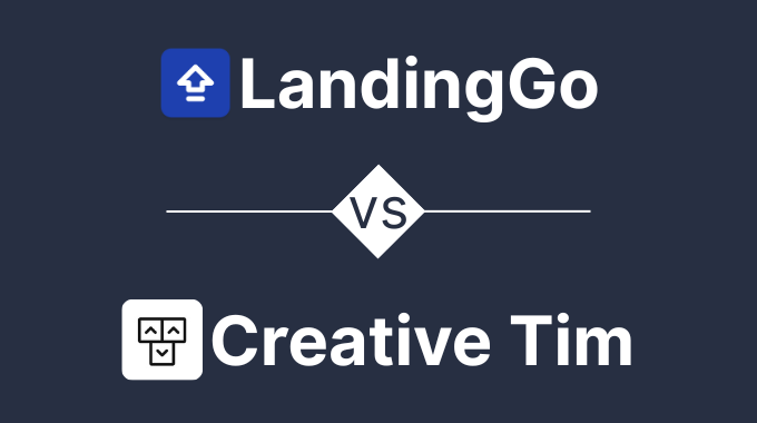 LandingGo vs Creative Tim: What's Better?