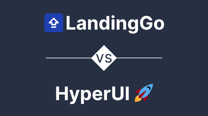 LandingGo vs HyperUI: Which Tailwind CSS library is better?