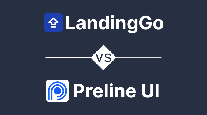 LandingGo vs Preline UI: Which Landing Page Resource is Better?
