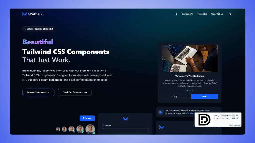 Website: Meraki UI.com