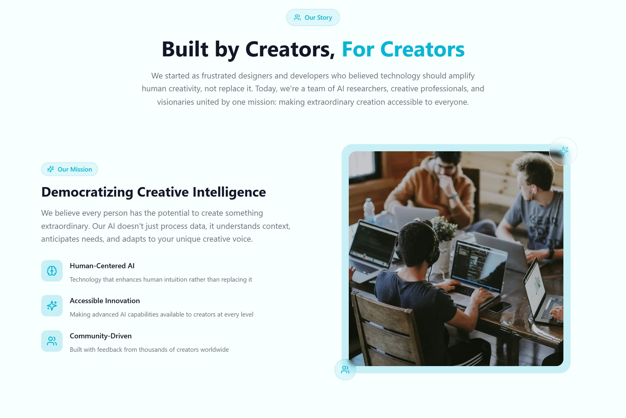 About-us Artificial Intelligence Modern