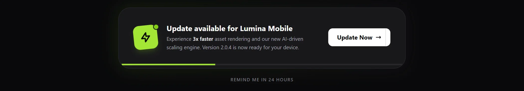 Alert Mobile App Dark