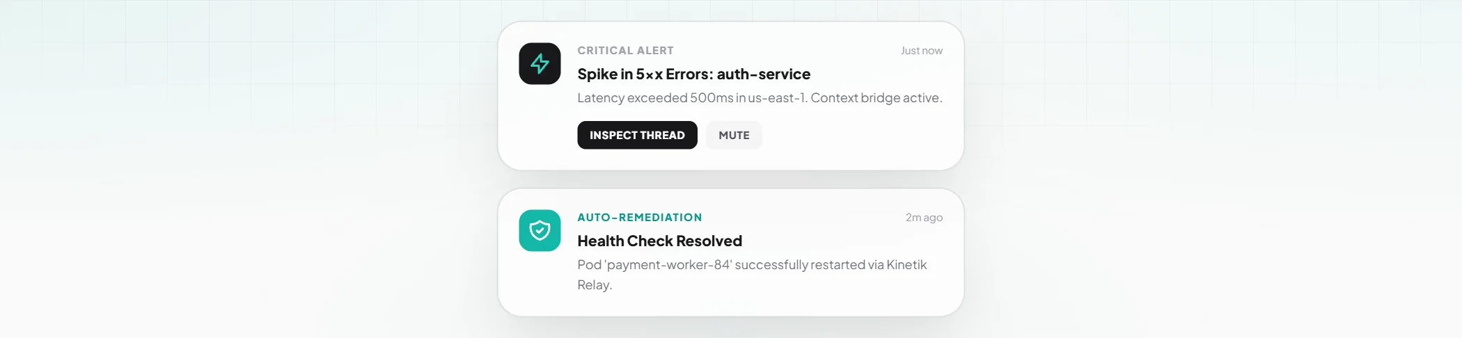 Alert Software Modern