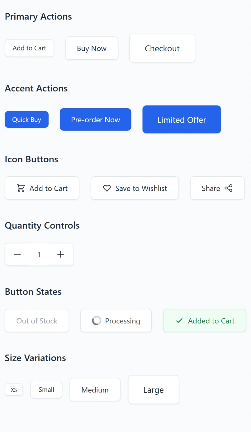 Button Product Light
