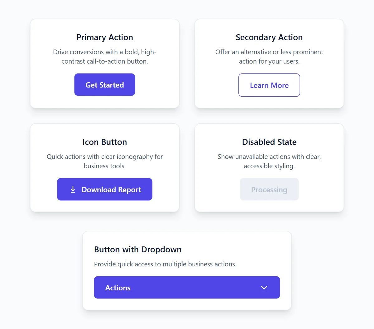 Button Business Modern