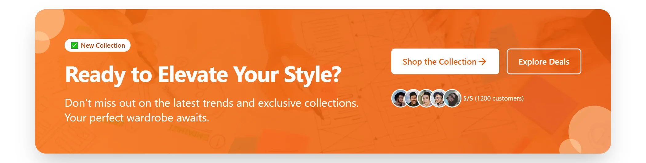 Cta E-commerce Modern