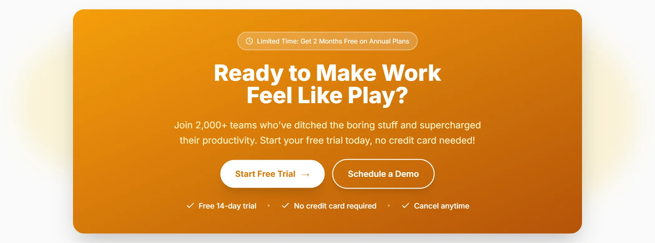 Cta SaaS Playful