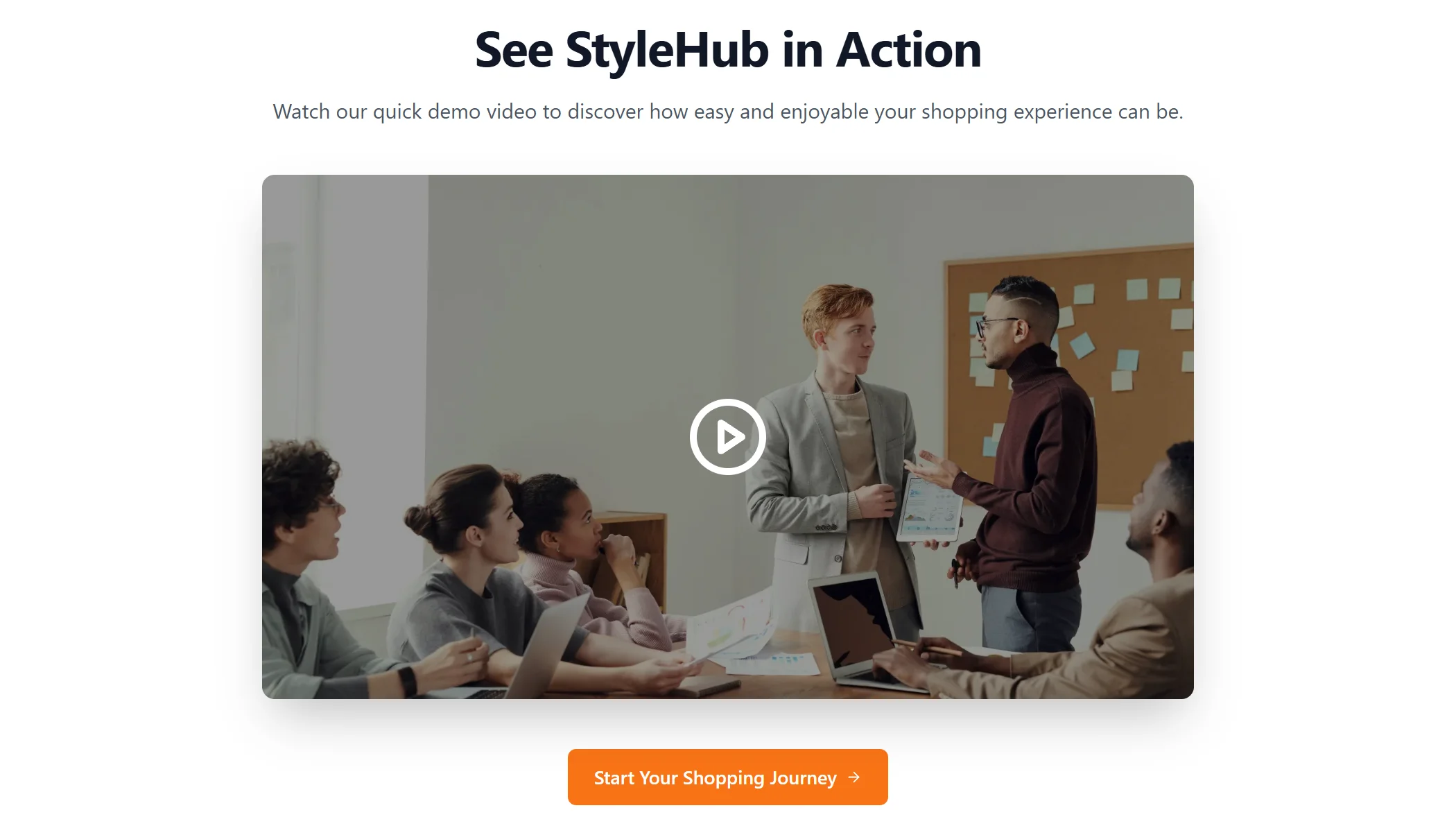 Demo-video E-commerce Modern