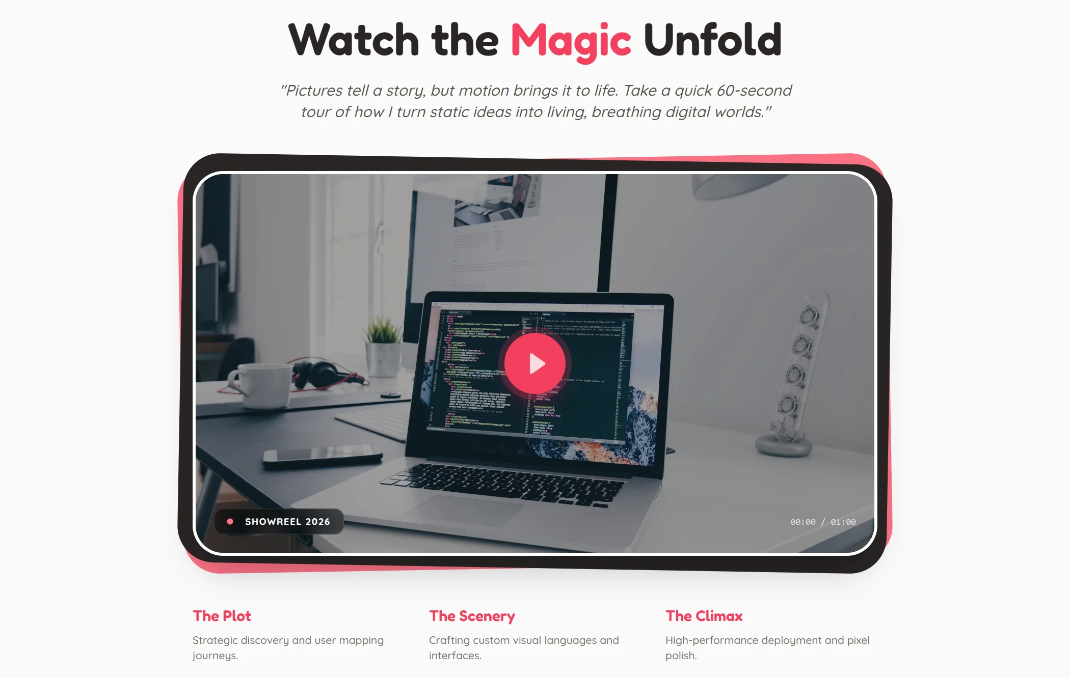 Demo-video Freelance Playful