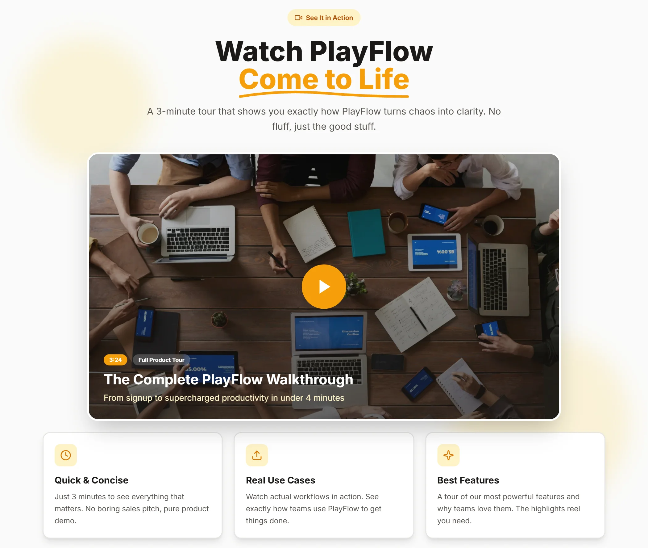 Demo-video SaaS Playful