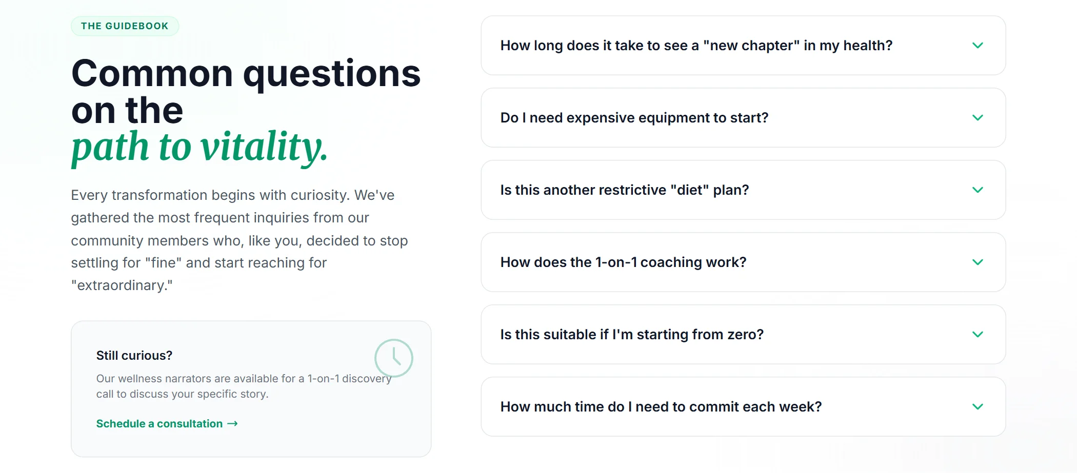 Faq Health Gradient