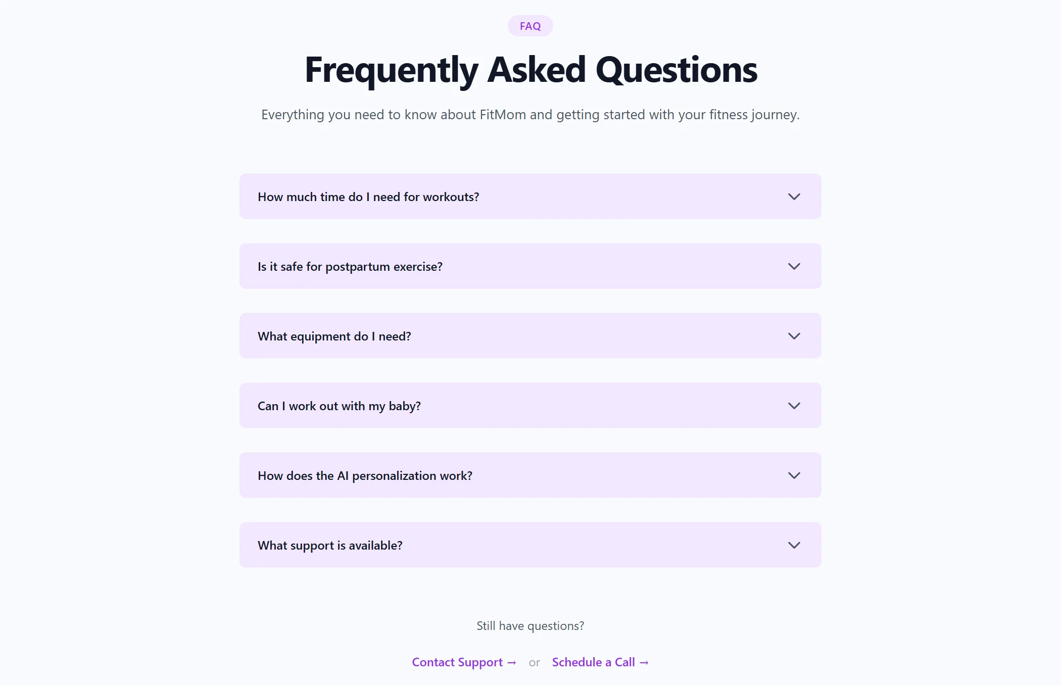 Faq Mobile App Minimal