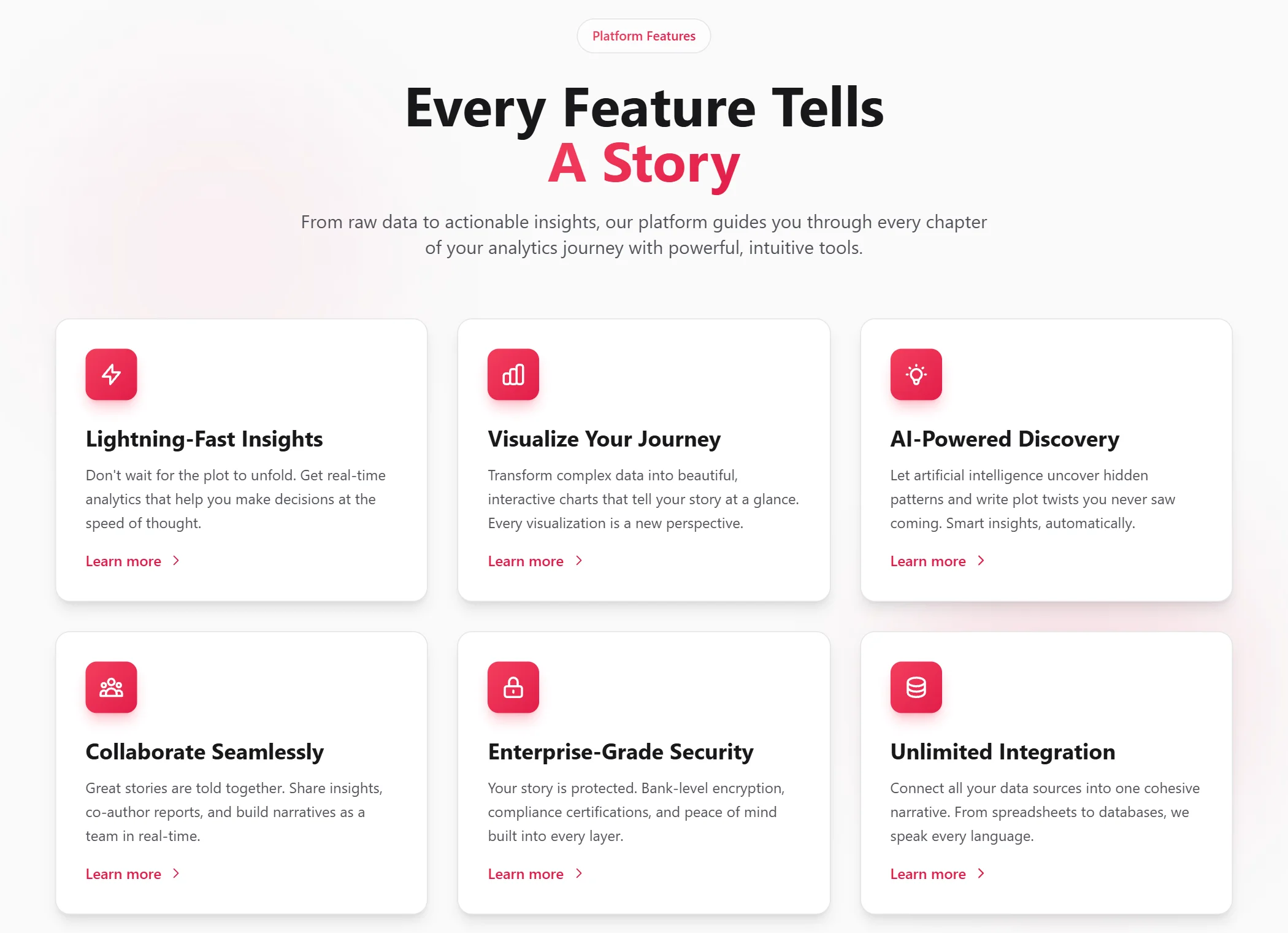 Feature SaaS Modern
