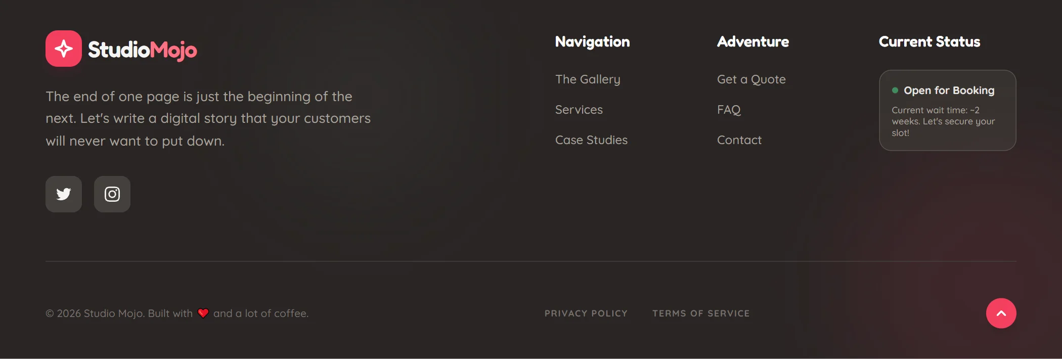 Footer Freelance Playful