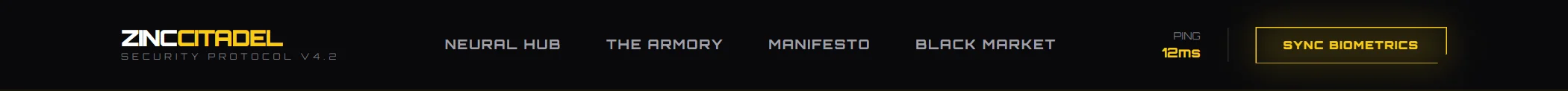 Header Gaming Futuristic