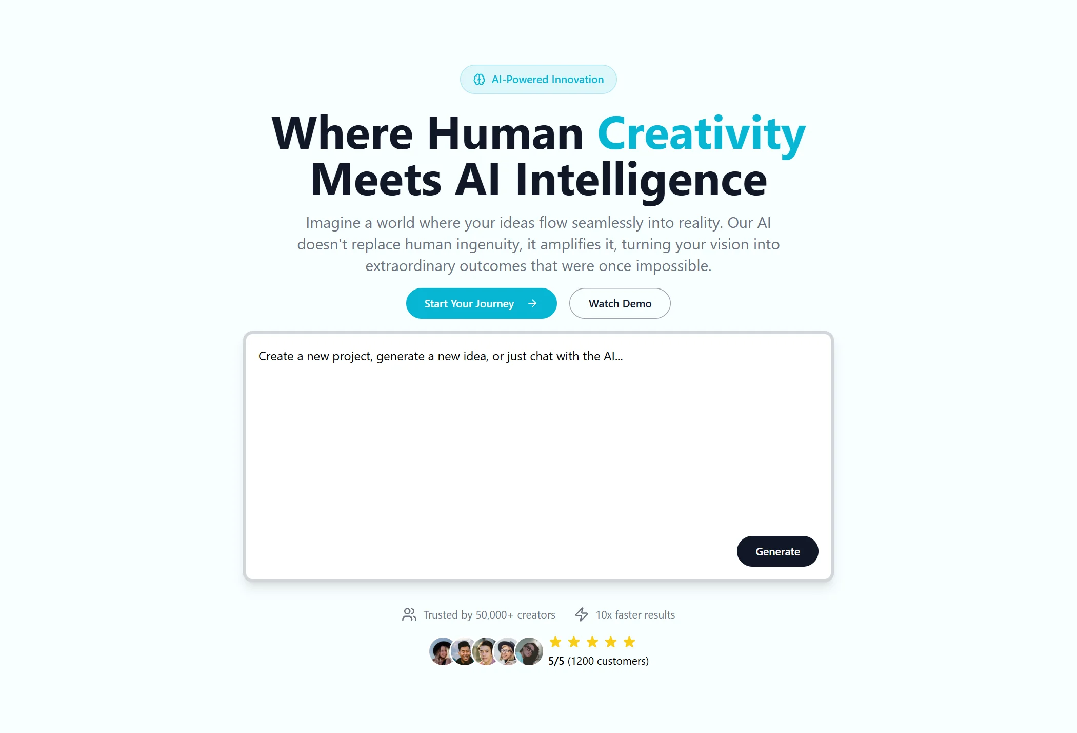 Hero Artificial Intelligence Modern