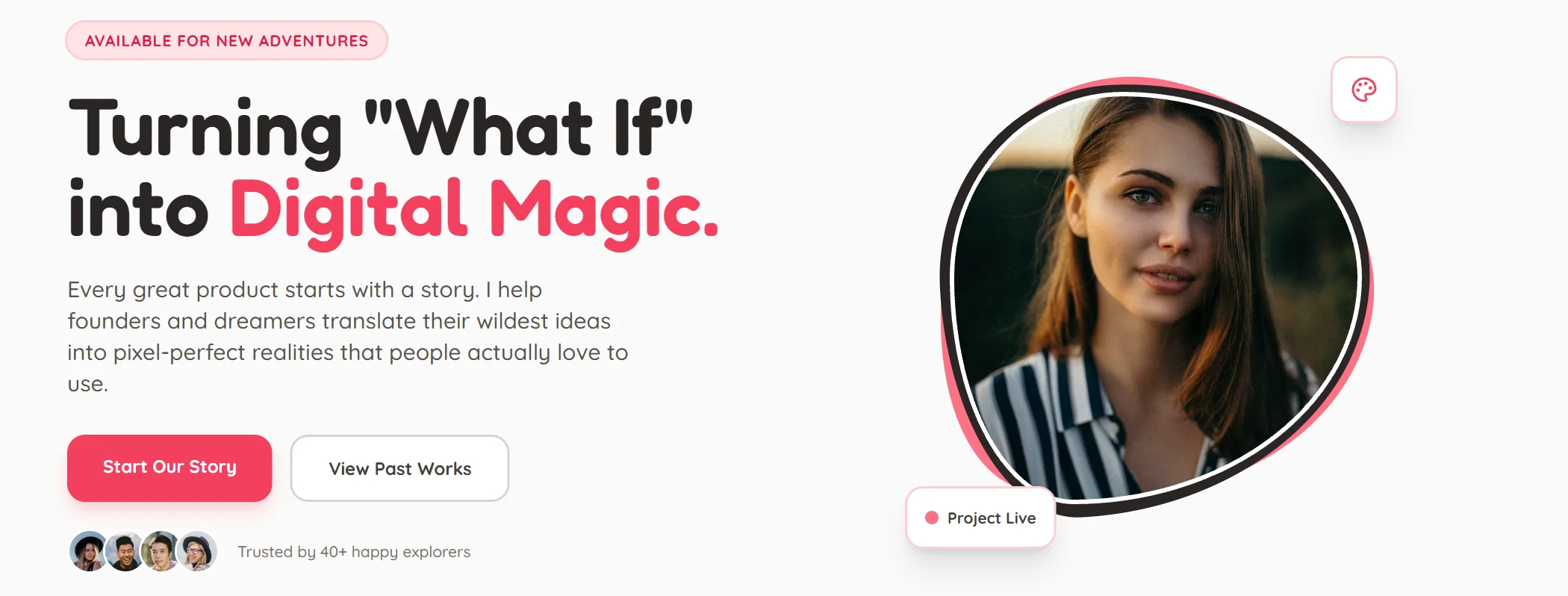 Hero Freelance Playful