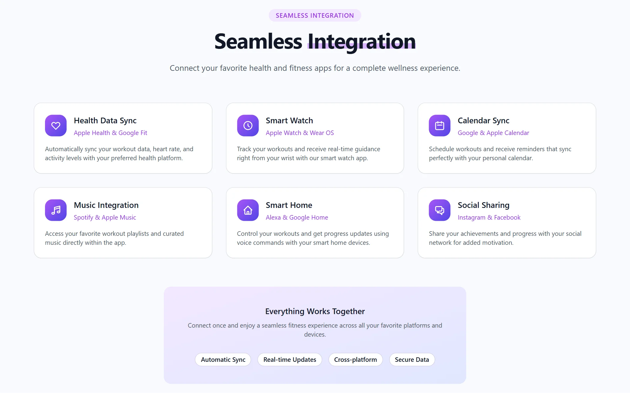Integration Mobile App Minimal
