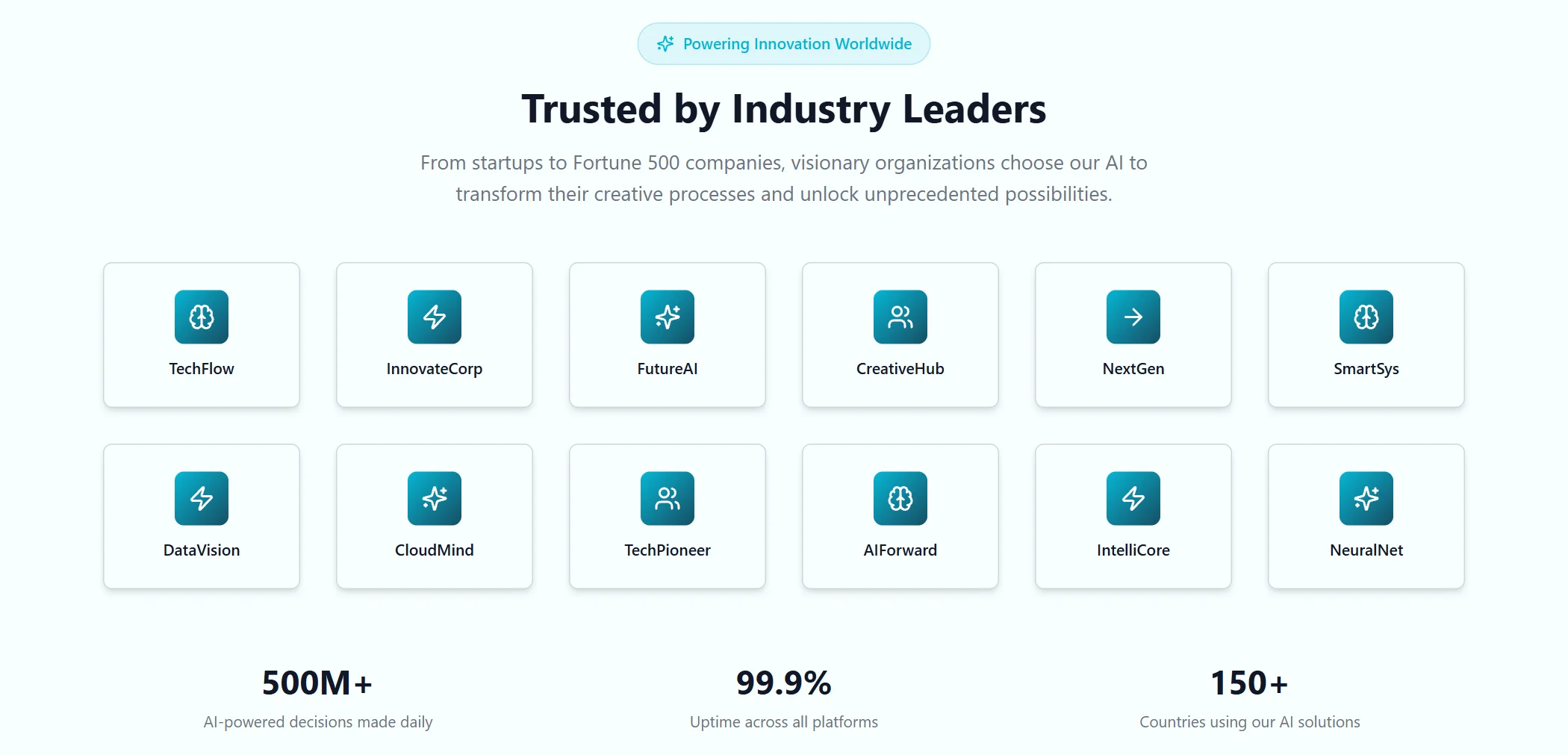 Logo-cloud Artificial Intelligence Modern