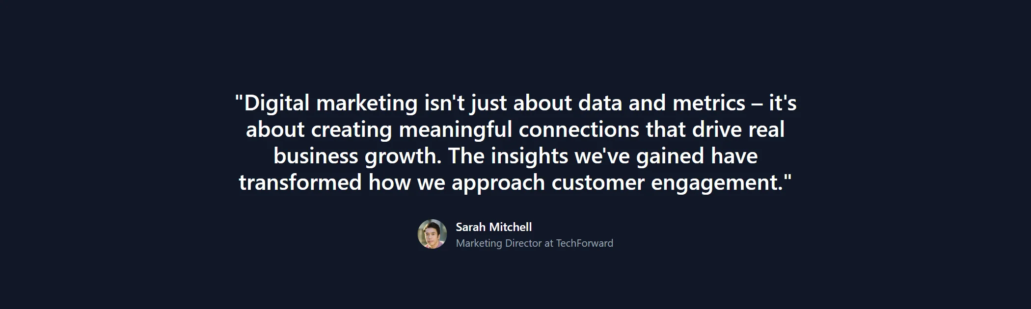 Quote Marketing Dark