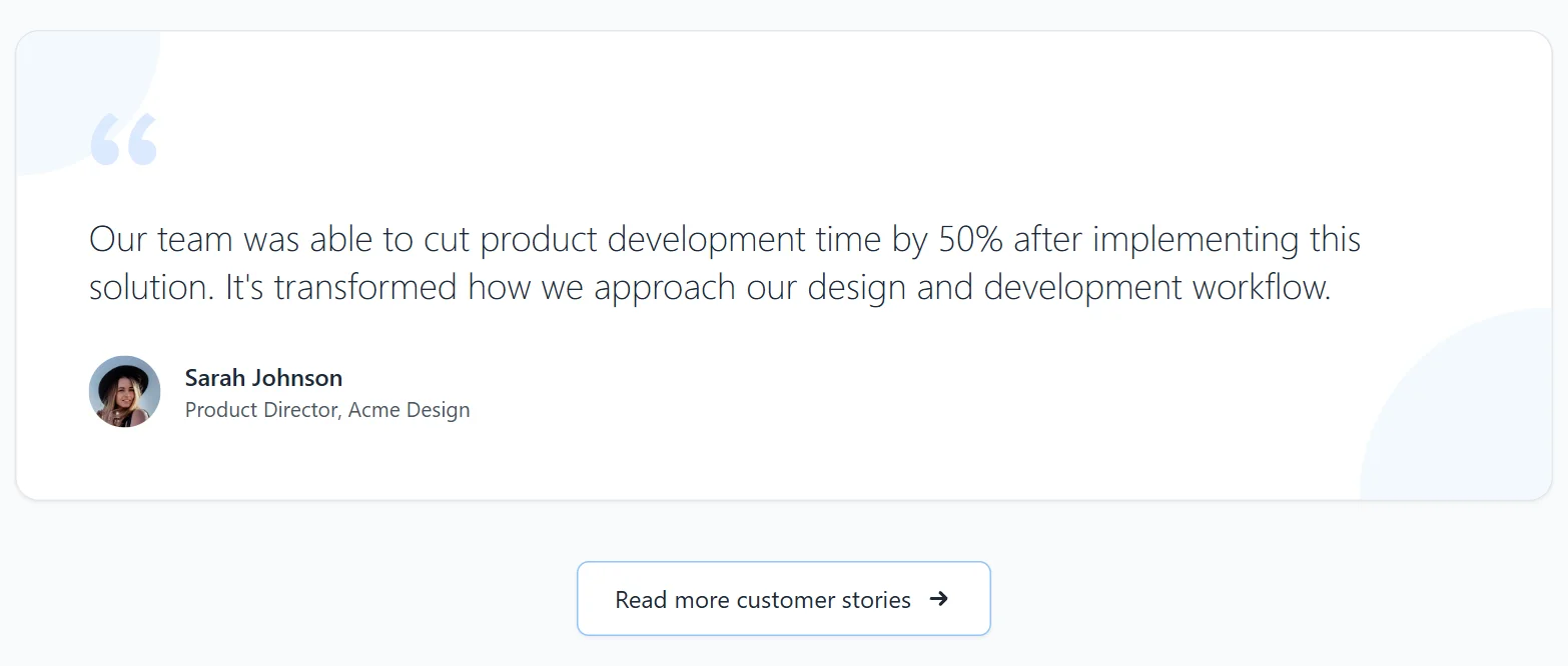 Quote Product Light