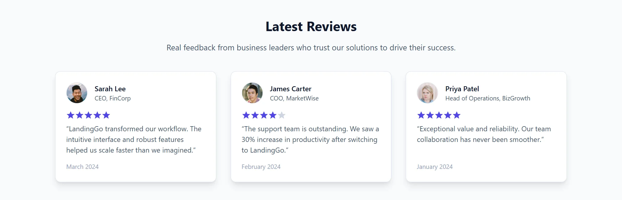 Review Business Modern