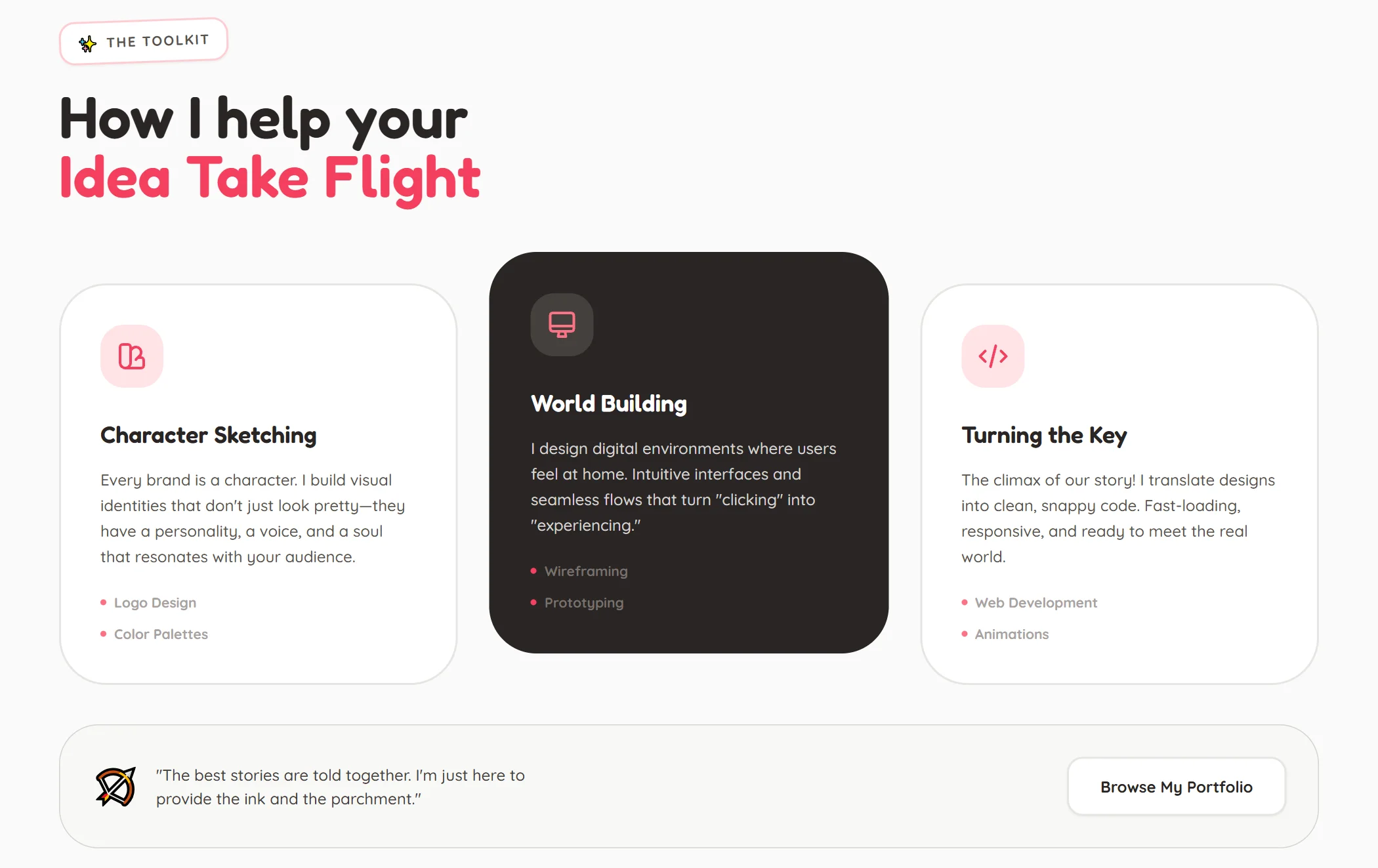 Service Freelance Playful