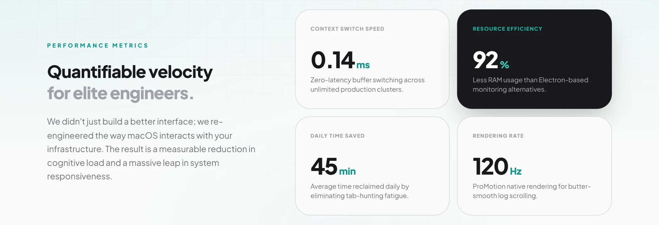 Stats Software Modern