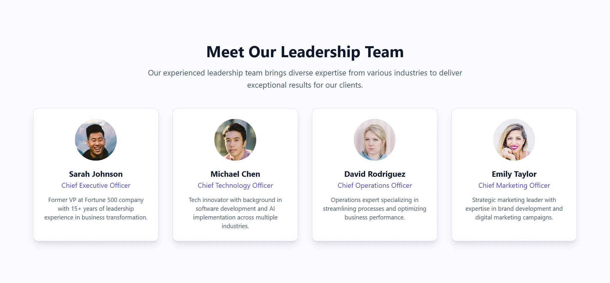 Team Business Modern